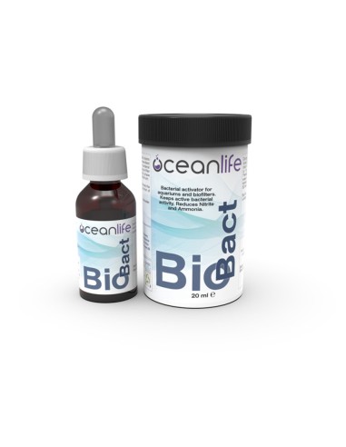 OceanLife BioBact 20ml - Attivatore Batterico per Acqua Dolce e Marina