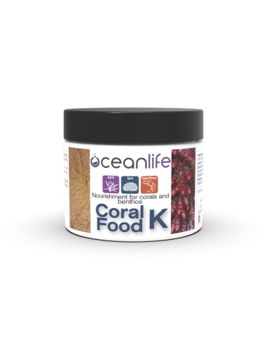 OceanLife Coral Food K 150ml/65gr - alimento a base di plankton per SPS, LPS e benthonici