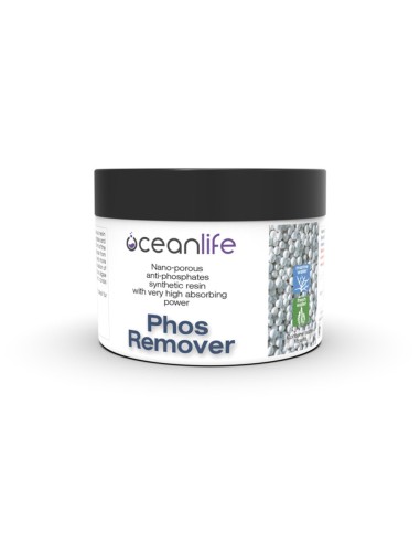 OceanLife Phos Remover - resina nanoporosa antisilicati e antifosfati ad elevato indice di assorbimento