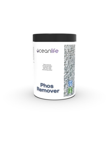 OceanLife Phos Remover - resina nanoporosa antisilicati e antifosfati ad elevato indice di assorbimento