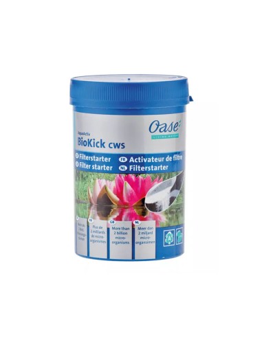 Oase AquaActiv BioKick 200ml - attivatore batterico in polvere per laghetti