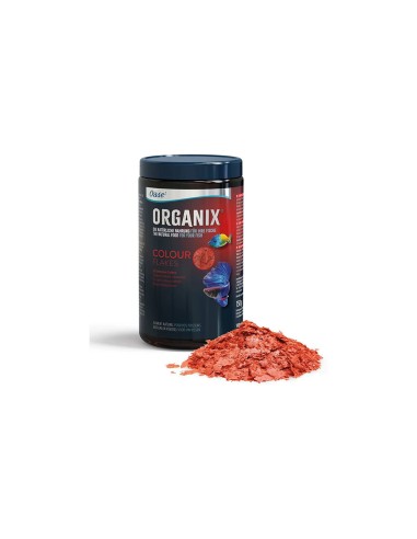 Oase Organix Colour Flakes - mangime in fiocchi per stimolare la colorazione dei pesci