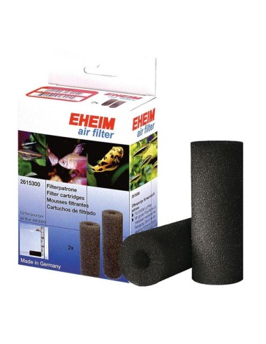 Eheim 2615300 Cartuccia Filtrante (2 Pezzi) Per Filtro Ad Aria 4003000