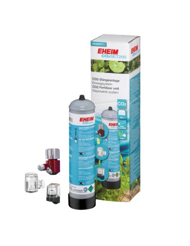 Eheim 6063200 CO2 Set 200 - impianto CO2 con bombola usa e getta 500gr