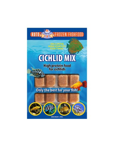 Ruto Cichlid Mix Congelato - Blister Singolo da 100gr