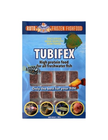 Ruto Tubifex Congelato - Blister Singolo da 100gr