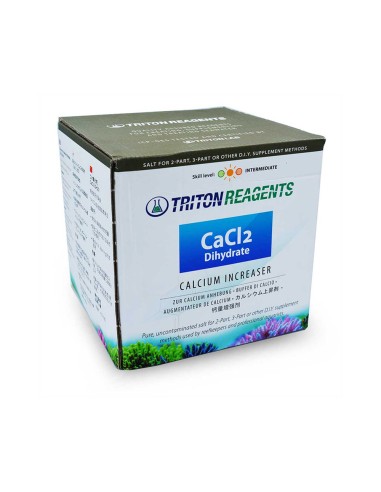 Triton Reagents CaCl2 Dihydrate 4kg - Integratore di Calcio in Polvere per Acquari Marini