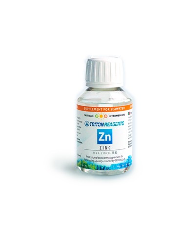 Triton Reagents Zn 100ml - Integratore Liquido di Zinco per Acquari Marini