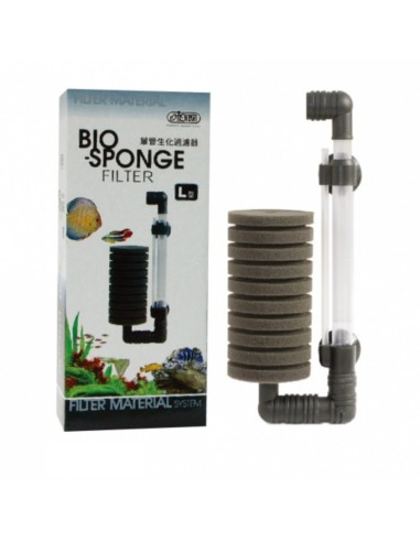 Ista Bio-sponge Single Bio Foam misura large - filtro ad aria interno con attacco a ventosa