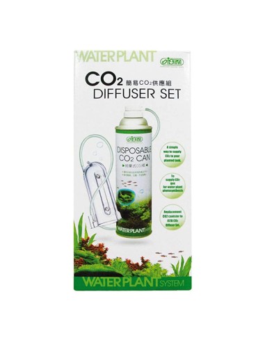 Ista CO2 Diffuser Set - sistema di fertilizzazione co2 completo di bombola usa e getta e diffusore