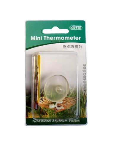 Ista Mini Thermometer - Termometro compatto in vetro per nano acquari