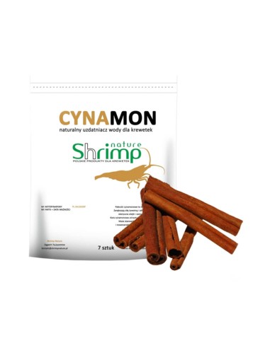 Shrimp Nature Cinnamon 7 pz - biocondizionatore naturale a base di bastoncini di cannella