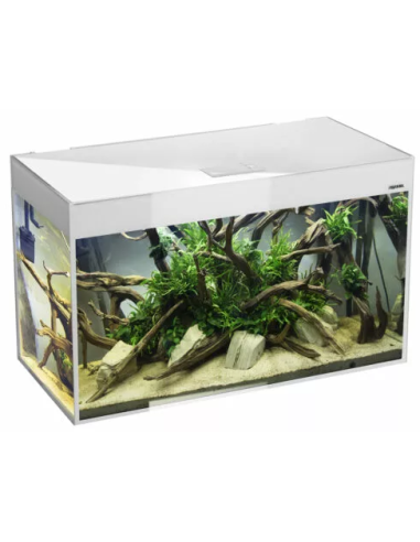 Aquael Glossy Set ST 150 D&N Bianco 405L cm150x50x63h - acquariocompleto di illuminazione LED