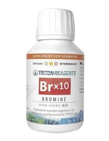 Triton Reagents BrX10 100ml - Integratore di Bromo Liquido per Acquari Marini