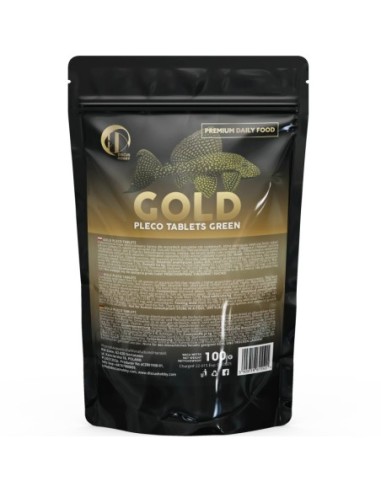 DiscusHobby Gold Pleco Tablets Green 250ml/100g - pastiglie affondanti per pesci erbivori da fondo