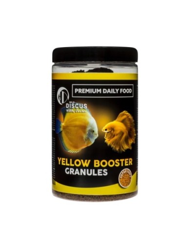 DiscusHobby Yellow Booster Granules 400ml/200g - mangime complementare per l'intensificazione del colore