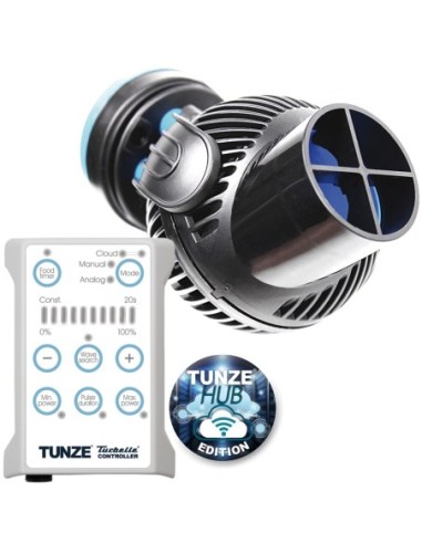 Tunze 6055.005 Turbelle® nanostream 6055 Hub Edition - pompa di movimento Wi-Fi fino a 500 litri