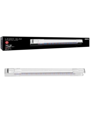 Aquael Leddy Slim Plant 2.0 32W 80-100cm colore bianco - plafoniera LED 8000°K per acqua dolce