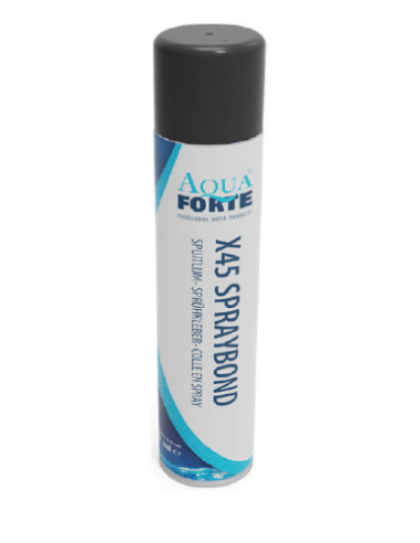 AquaForte X45 SprayBond 500ml - collante istantaneo per PVC