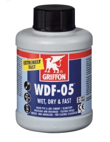 Griffon WDF-05 250ml con pennello - Collante per PVC