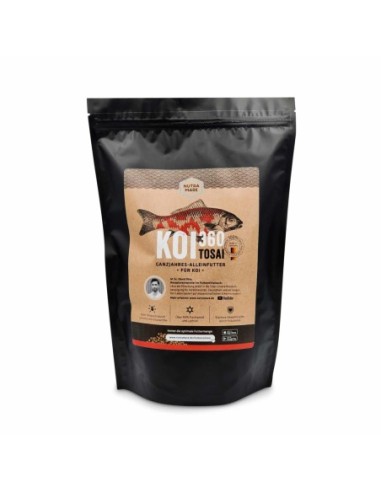 Nutramare Koi360 Swim Tosai Ø2,5mm 1,2kg - pellet galleggianti Premium per giovani carpe