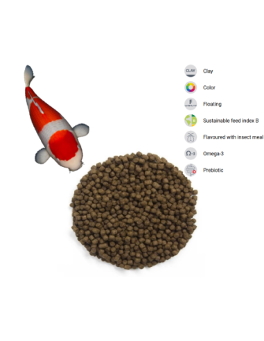 Alltech Coppens Top Koi 6.0mm sacco da 15kg - pellet galleggianti Premium per carpe Koi