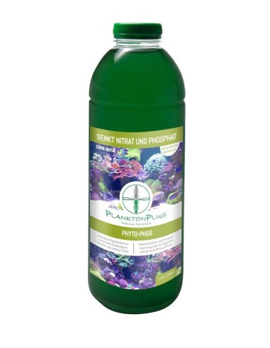 PlanktonPlus Phyto-Phos 1000ml - phytoplankton vivo per la riduzione di nitrati e fosfati