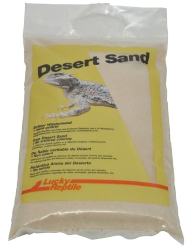 ARTICOLO DANNEGGIATO Lucky Reptile Desert Sand "Sahara White" 5kg