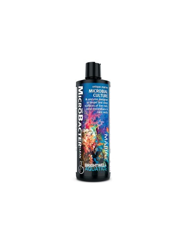 Brightwell Aquatics MicroBacter Clean - Attivatore Batterico per Acquari Marini