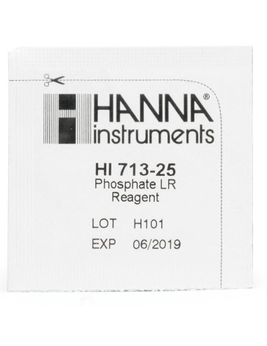 Hanna Instrument Hi-713-25 Reagenti Fosfati per Fotometro Modello HI-713 - 25 Reagenti