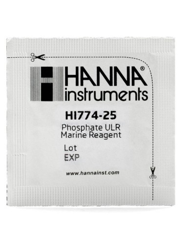 Hanna Instrument Hi-774-25 Reagenti Fosfati per Fotometro Modello HI-774 - 25 Reagenti