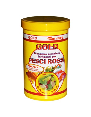 Gisaro Gold Flakes 250ml/50gr - Mangime in Fiocchi per Pesci Rossi