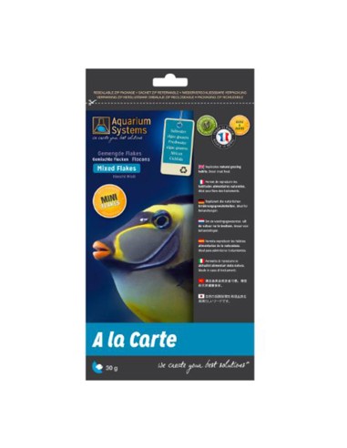 Aquarium Systems A La Carte Mixed Flakes Mini 30gr