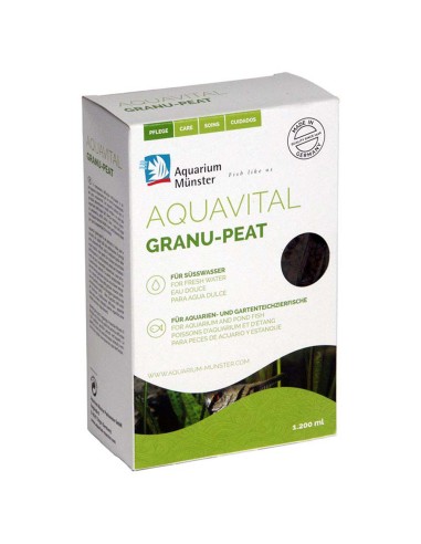 Aquarium Munster Aquavital Granu Peat 1200ml - Torba Granulare