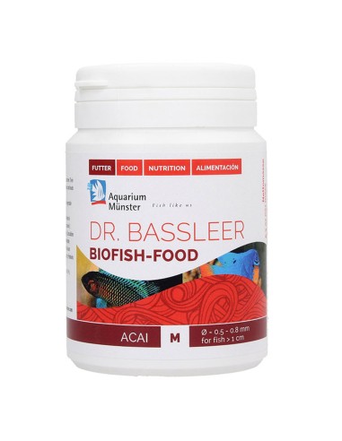 Aquarium Munster Dr.Bassleer Biofish Food Acai M Granulometria 0.5-0.8mm 100ml/60gr