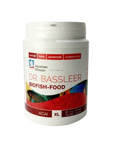 Aquarium Munster Dr.Bassleer Biofish Food Acai XL Granulometria 1.2-1.6mm 100ml/68gr