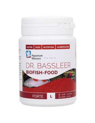 Aquarium Munster Dr.Bassleer Biofish Food Forte L Granulometria 0.8-1.2mm 100ml/60gr