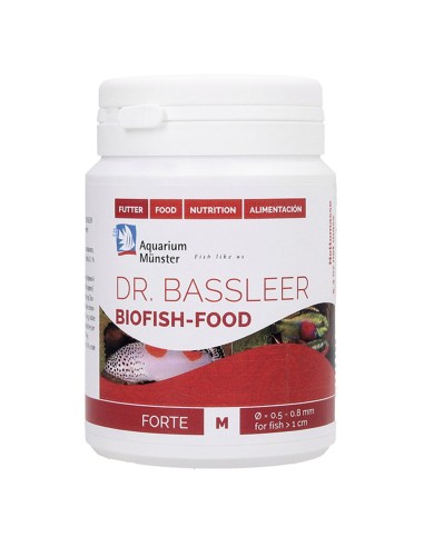 Aquarium Munster Dr.Bassleer Biofish Food Forte M Granulometria 0.5-0.8mm