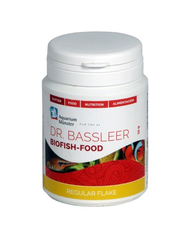 Aquarium Munster Dr.Bassleer Biofish Regular Flakes 250ml/35gr - mangime completo in fiocchi per pesci ornamentali