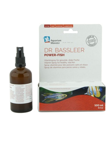 Aquarium Munster Dr.Bassleer Power Fish 100ml - vitamine per pesci marini e d'acqua dolce