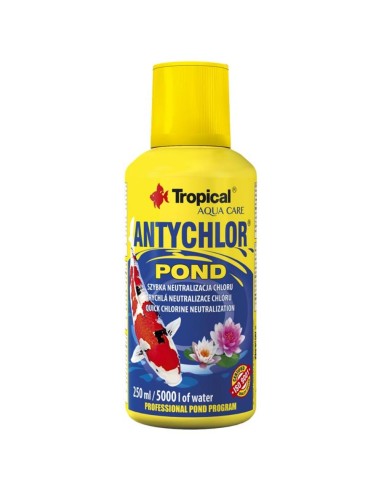 Tropical Antychlor Pond 250ml - biocondizionatore per laghetti