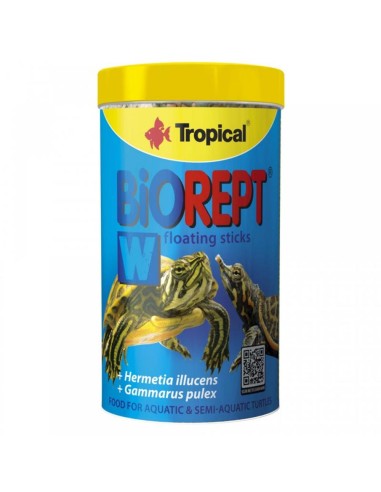 Tropical Biorept W - stick ricchi di ingredienti per tartarughe acquatiche