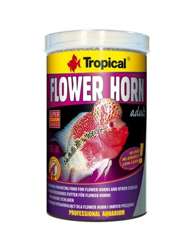 Tropical Flower Horn Adult Pellet - mangime Altamente proteico per Flower Horn adulti