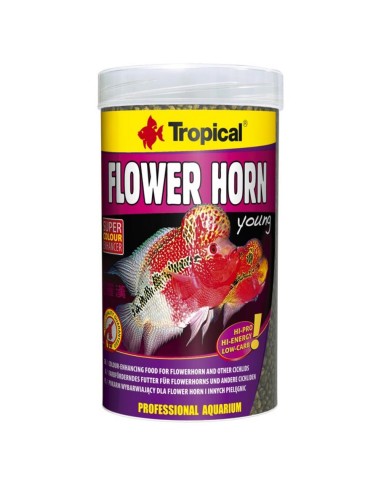 Tropical Flower Horn Young Pellet - mangime altamente proteico per giovani in crescita Flower Horn