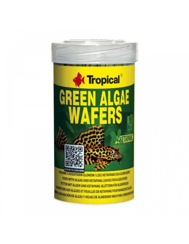 Tropical Green Algae Wafers – Mangime per tutti I pesci che si nutrono di alghe