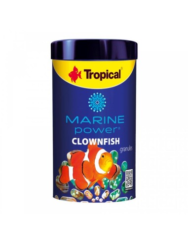 Tropical Marine Power ClownFish Granules 100ml/65gr - mangime in granuli per pesci pagliaccio e anemoni