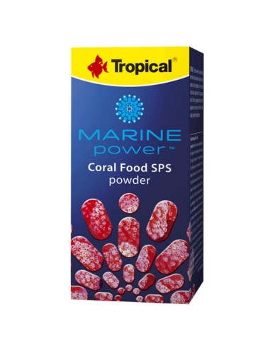 Tropical Marine Power Coral Food SPS Powder 100ml - Mangime in Polvere per Coralli Duri