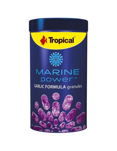 Tropical Marine Power Garlic Formula Granules 250ml - Mangime Granulare per Pesci Marini