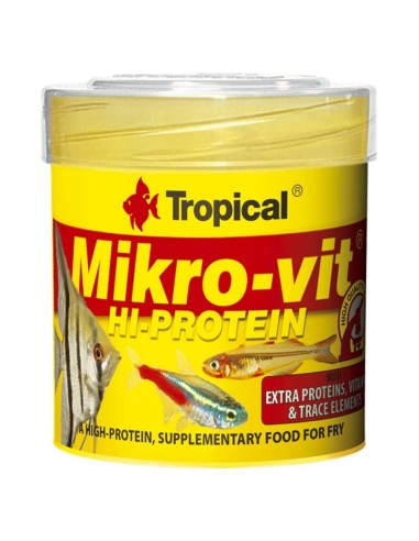 Tropical Mikrovit Hi-Protein per Avannotti 50 ml / 32g