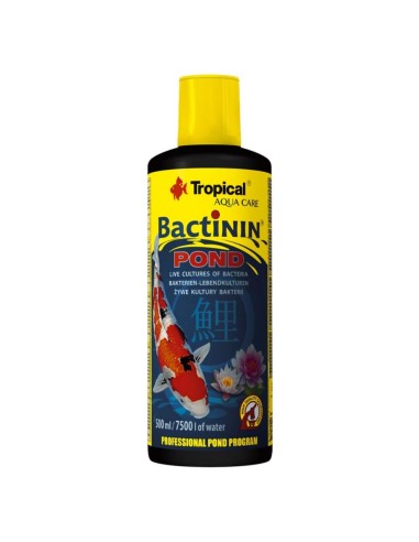 Tropical Pond Bactinin 500ml - Culture di batteri vivi per laghetti